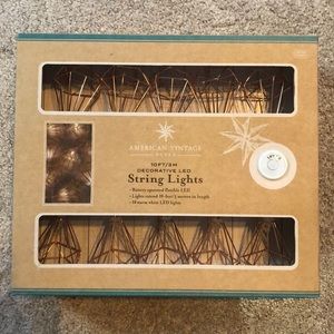 Diamond Shaped String Lights